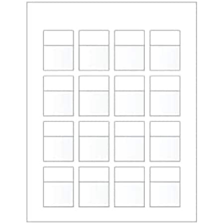 Ziptape Laser Printer Label Sheet Sticker Paper - 2" W x 0.75" H , 160PK ZT-LSL-85-602-10